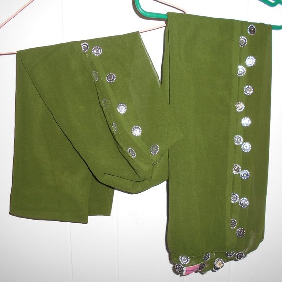 Designer Belly Dance  Veils  by Unique Essentials  44x115  New - Picture 3 of 5